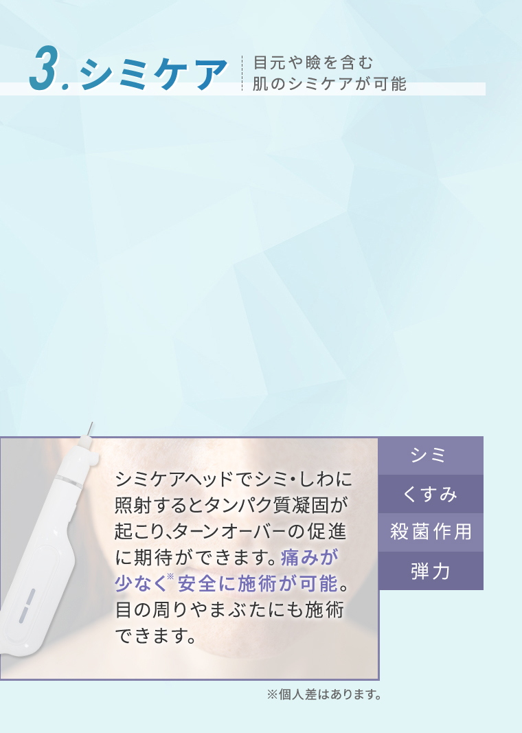 炭酸パック×プラズマで劇的肌再生